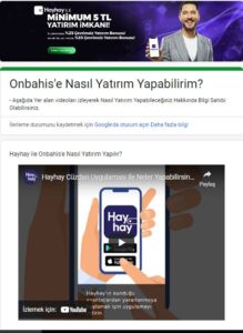 onbahis para yatırma güncel limitler