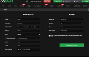 onbahis ücretsiz hesap aç